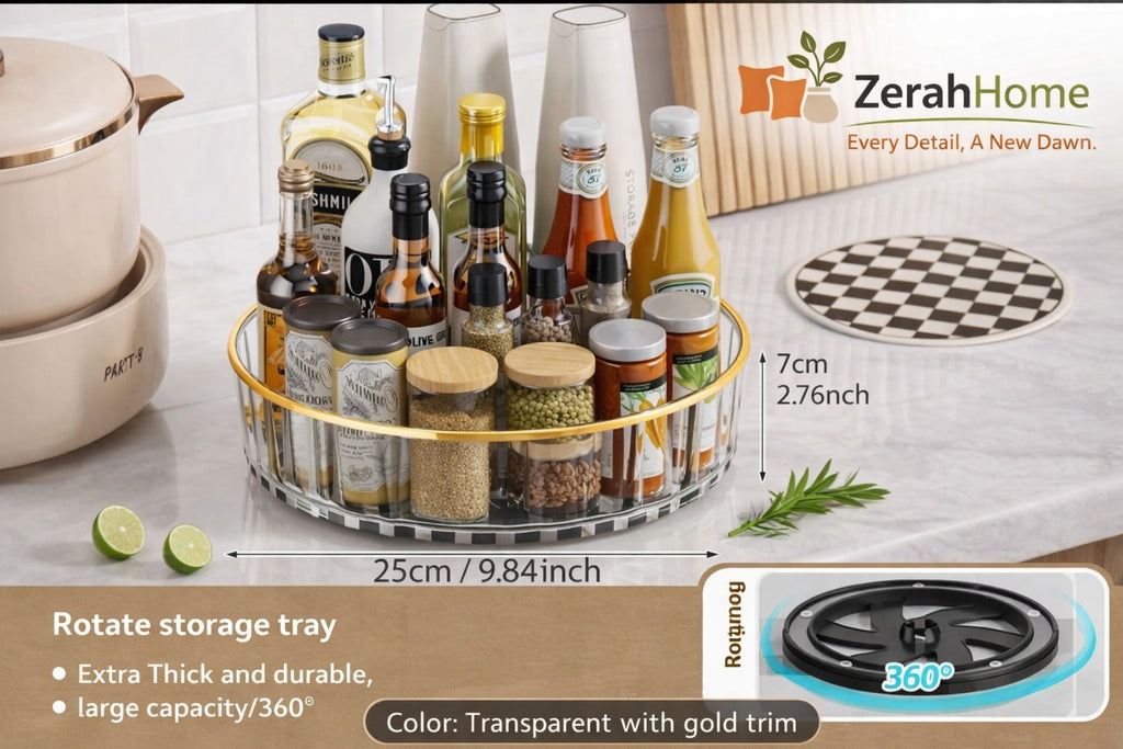 Rotating Storage Tray