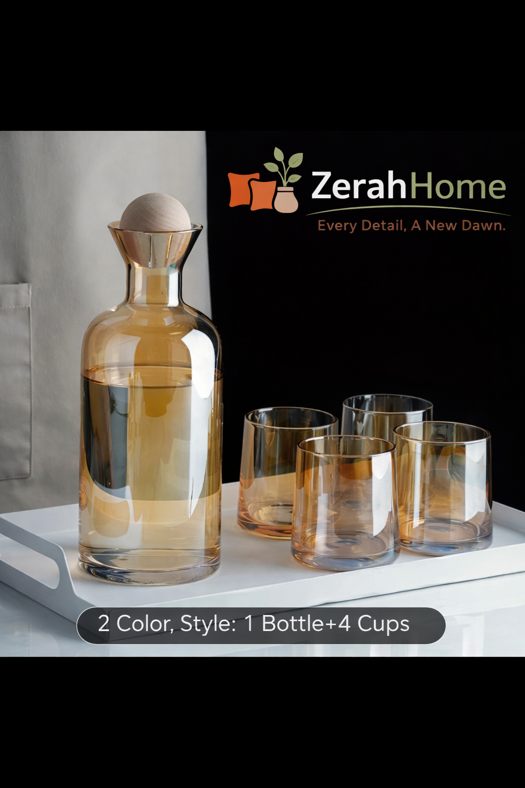 Glass Carafe Set