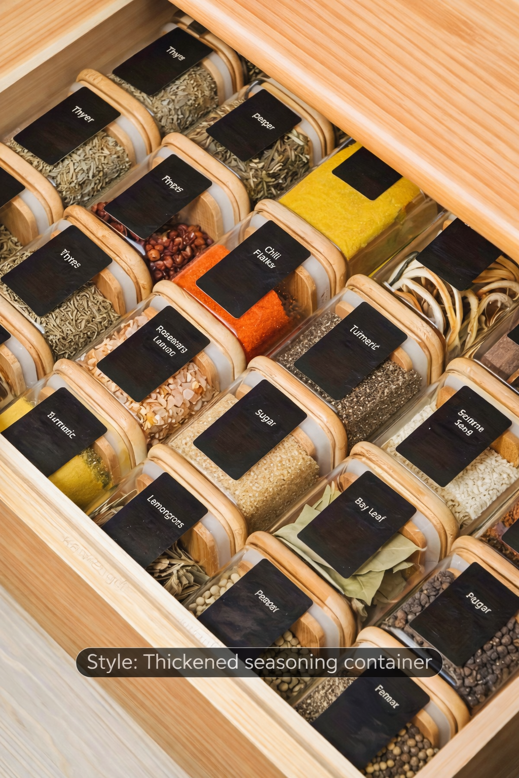Spice Jars -12 pcs